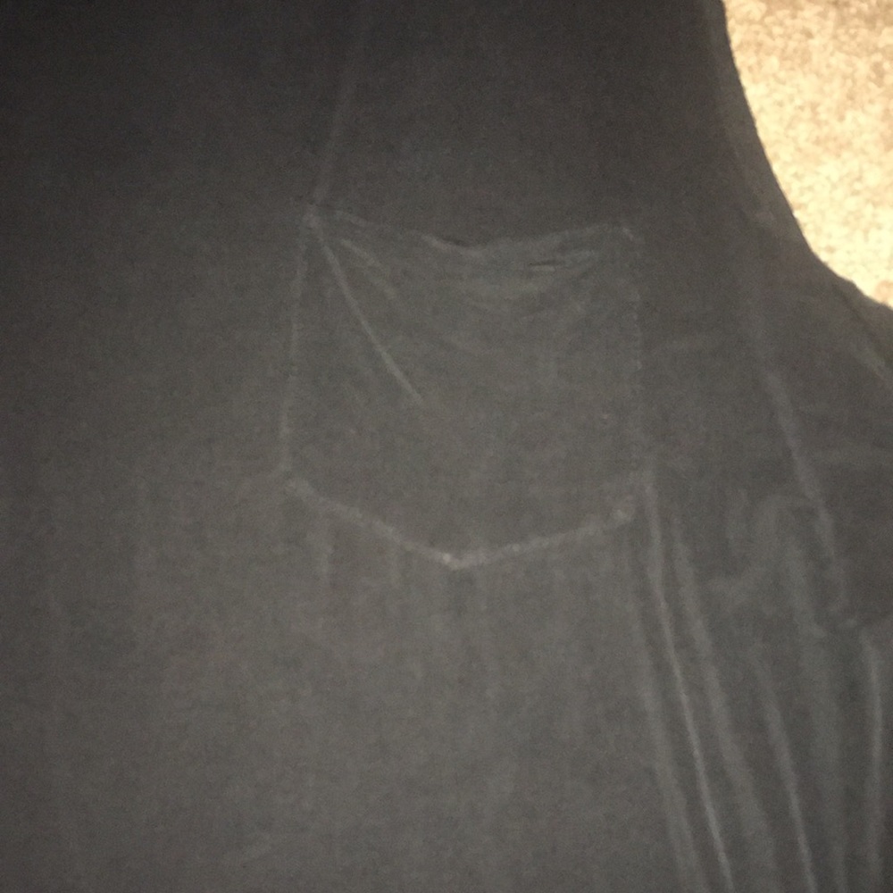 Black tank. Oversized - Picture 2 of 3